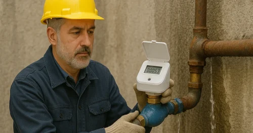 Reducing water waste with smart meters
